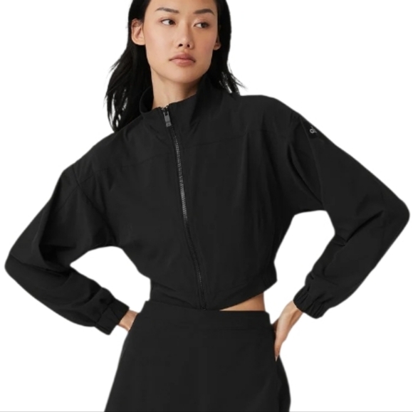 ALO Yoga | Jackets & Coats | Alo Yoga Clubhouse Cropped Jacket